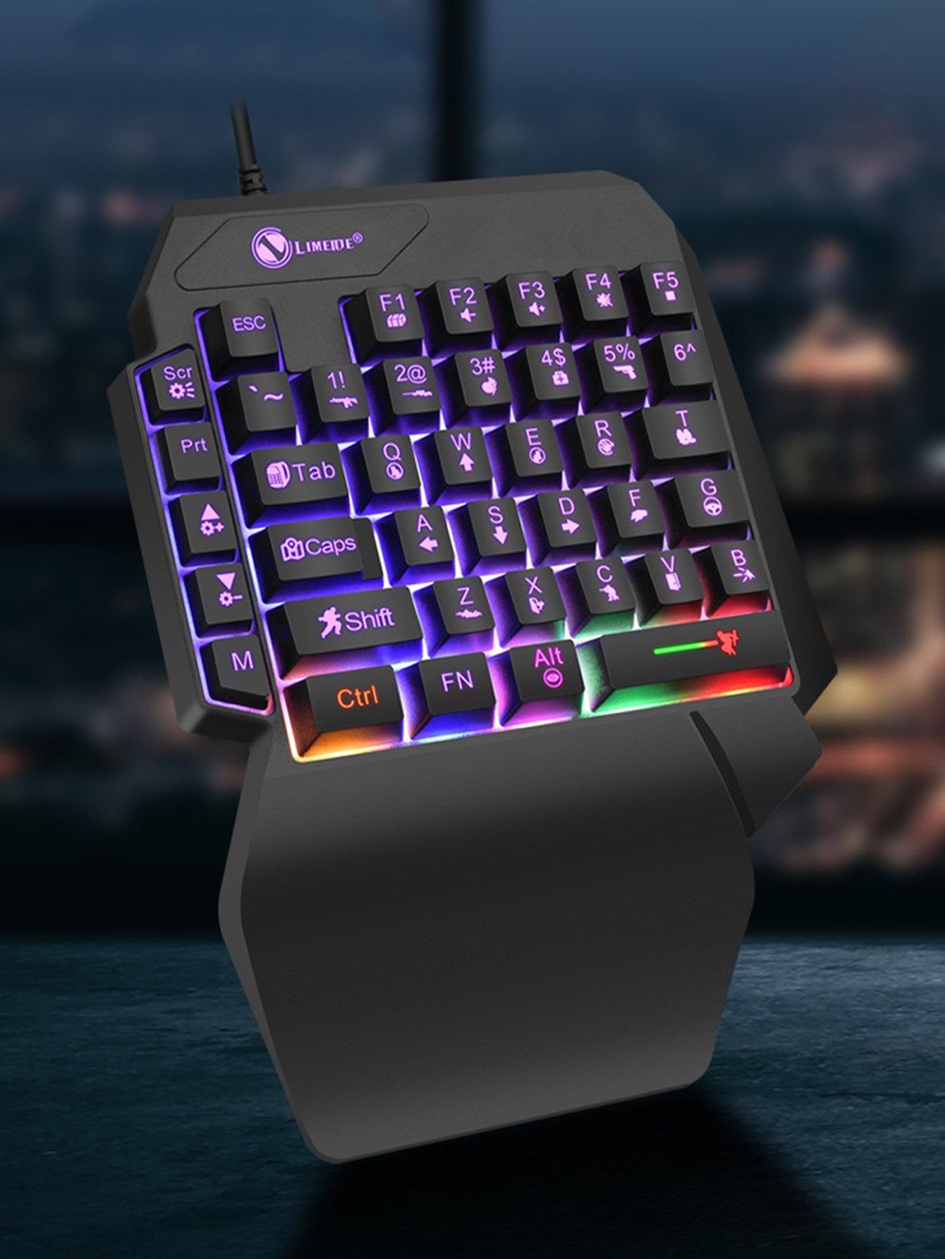 Gaming Keyboard And Mouse For Xbox - Clavier filaire mécanique pour jeux légers