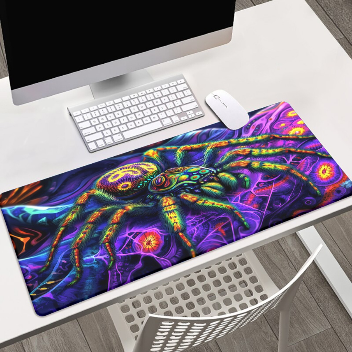 Gaming Keyboard Brand - Tapis de souris Spider Vibrant, tapis