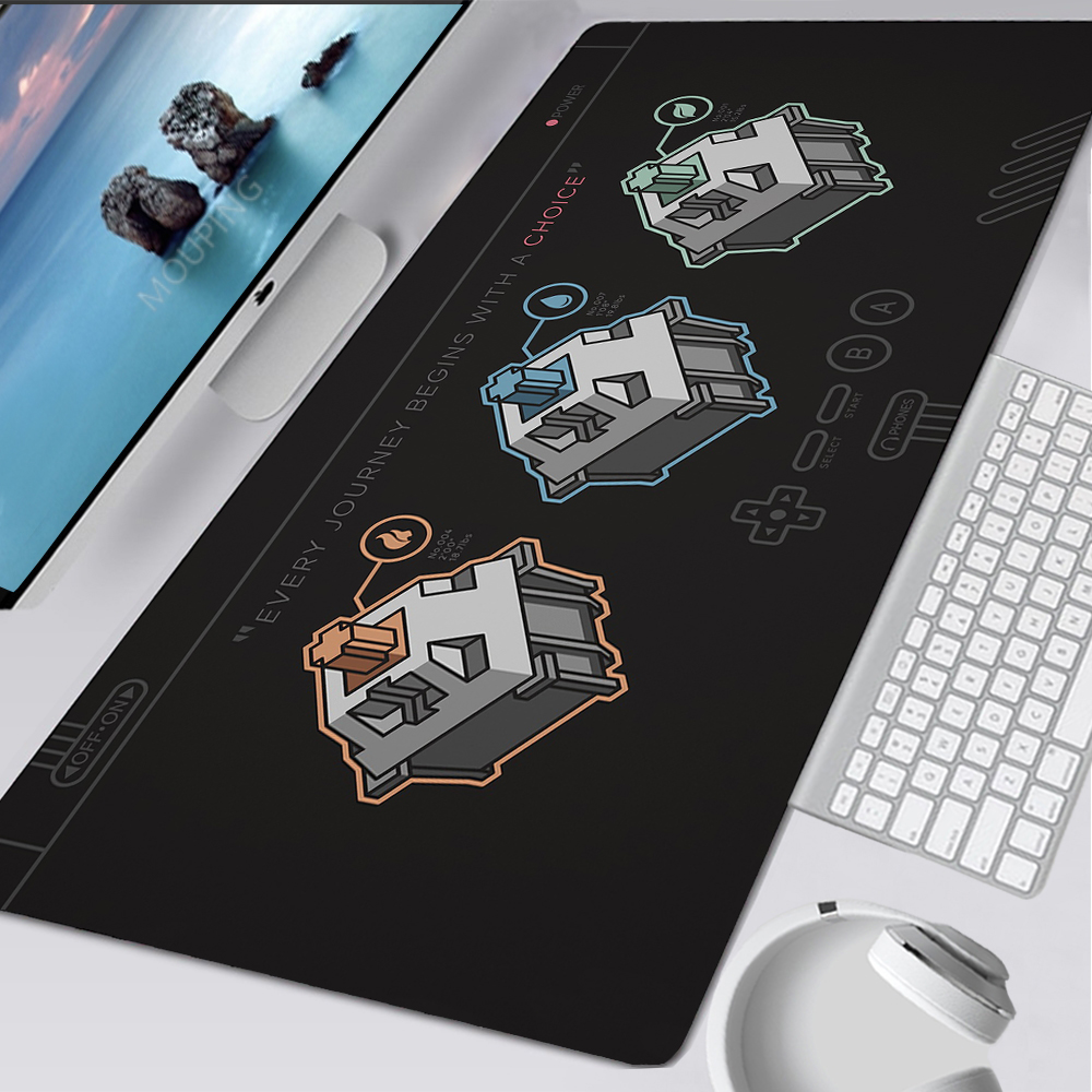 Gaming Keyboard Mouse Combo - Ordinateur portable bureau noir et blanc