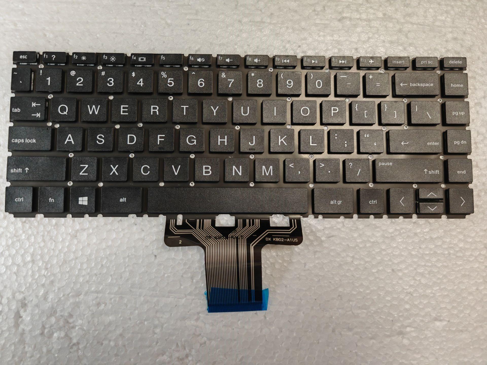 Gaming Keyboard Hp - Clavier américain noir non rétroéclairé pour