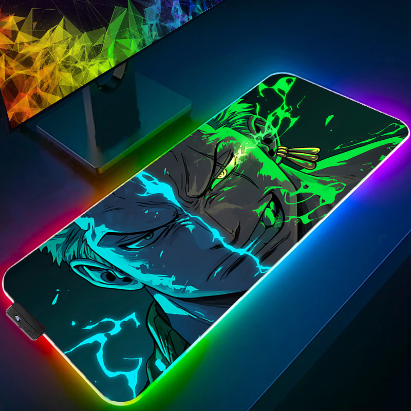 Gaming Keyboard Theme - ONE PIECE Zoro tapis de souris
