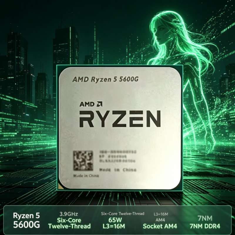 Amd Cpu Ryzen 9 - Processeur AMD Ryzen 5 5600G CPU