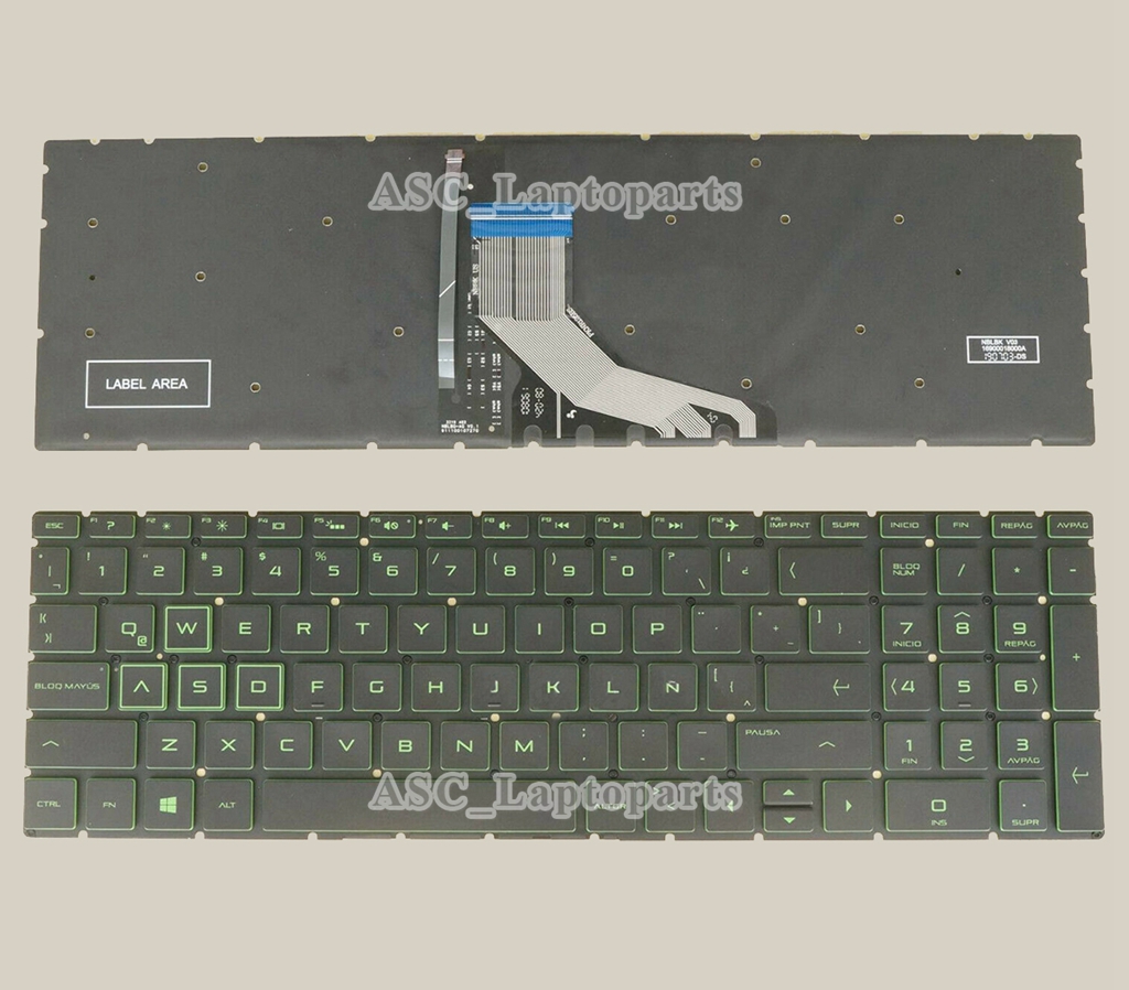 Gaming Keyboard Hp - Nouveau clavier Teclado latin espagnol pour