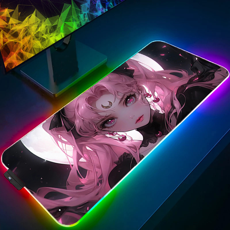 Gaming Keyboard No Rgb - Grand tapis de souris RGB pour