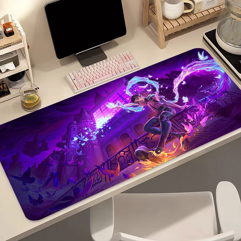 Gaming Keyboard Theme - Tapis de souris Gamer pour ordinateur,