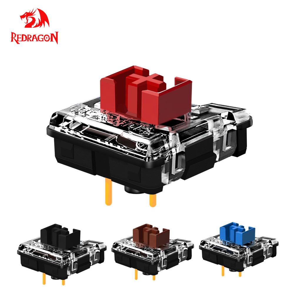Keyboard Gaming Blue Switch - REDRAGON SMD RGB MX Profil Bas