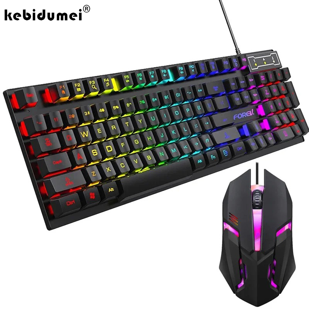 Gaming Keyboard And Mouse For Xbox - Kebidumei – clavier mécanique rétroéclairé à