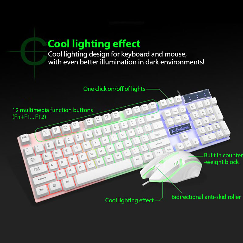 Ensemble clavier et souris KM3 - Gaming Keyboard And Mouse For Xbox avis et prix