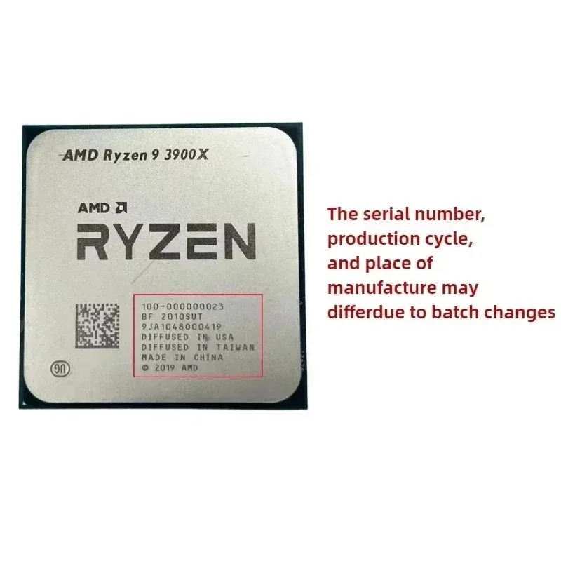 Processeur AMD R9 3900X Ryzen  - Amd Cpu Ryzen 9 avis et prix
