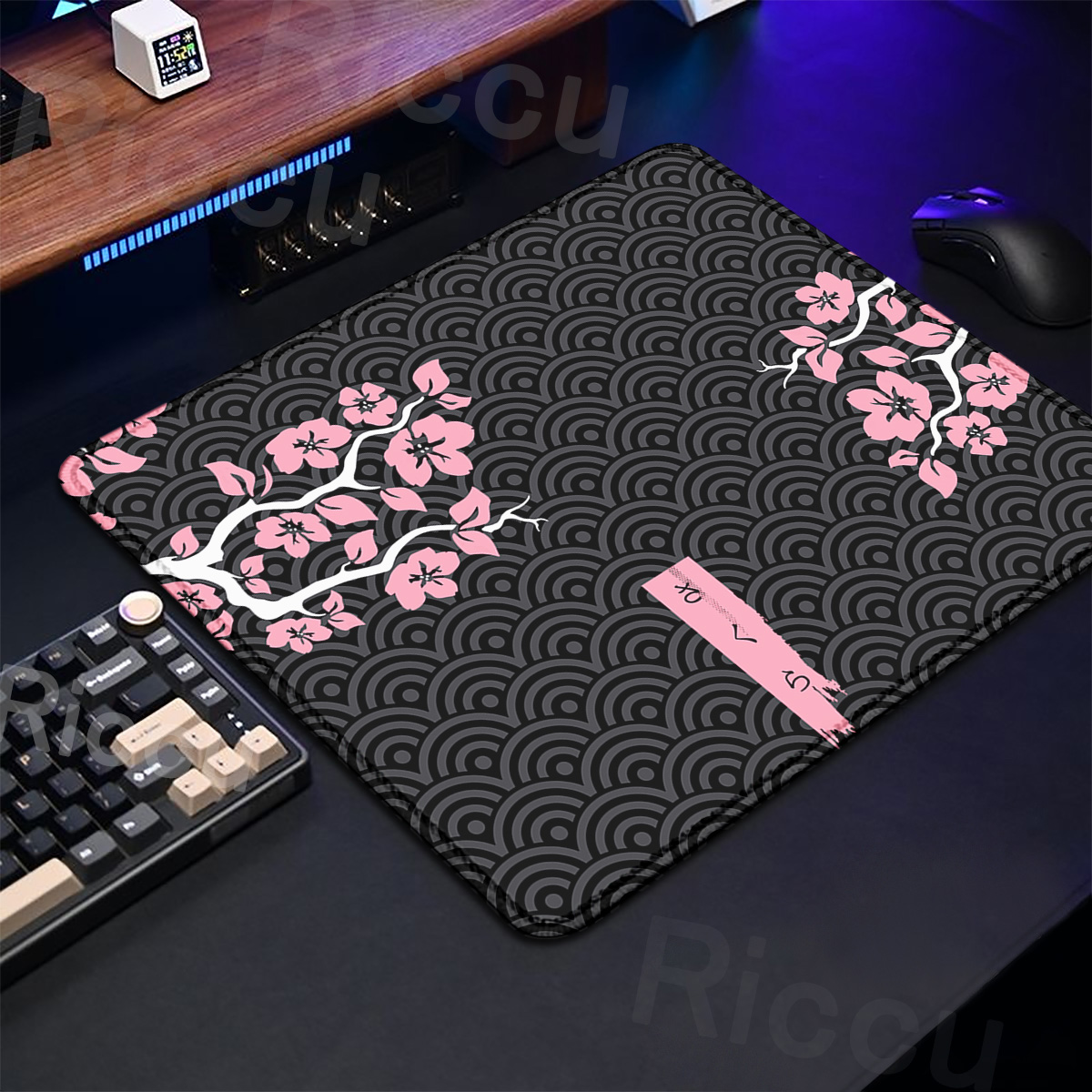 Tapis de Table violet Sakura p - Gaming Keyboard Brand avis et prix