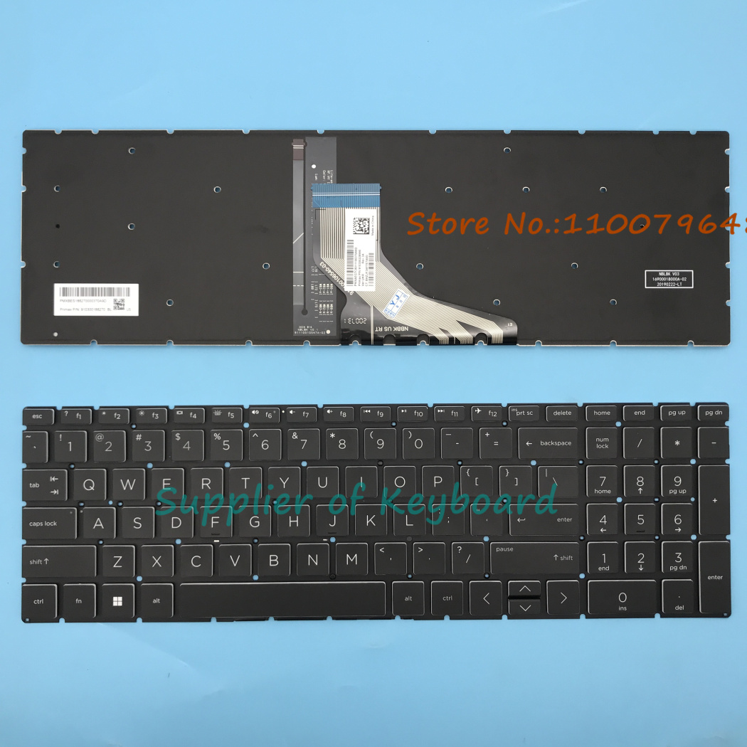 Clavier anglais/russe/britanni - Gaming Keyboard Hp avis et prix