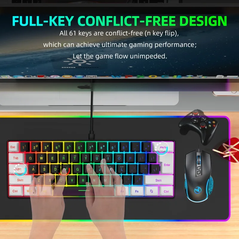 Kit Combo Clavier et Souris Ga - Gaming Keyboard Mouse Combo avis et prix