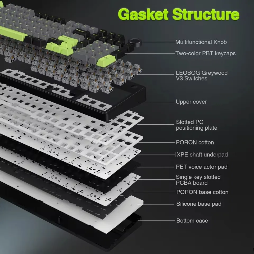 AULA F99PRO clavier mécanique  - Gaming Keyboard Hot Swappable avis et prix