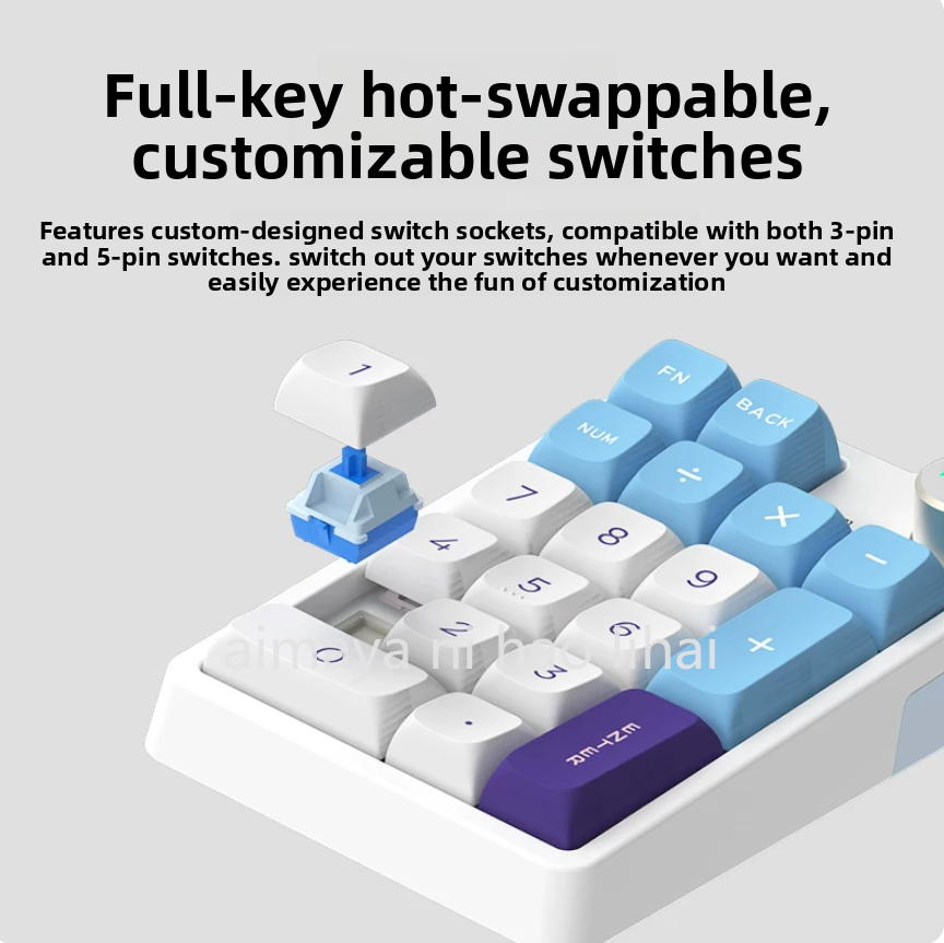 Clavier mécanique sans fil Blu - Gaming Keyboard Esports avis et prix