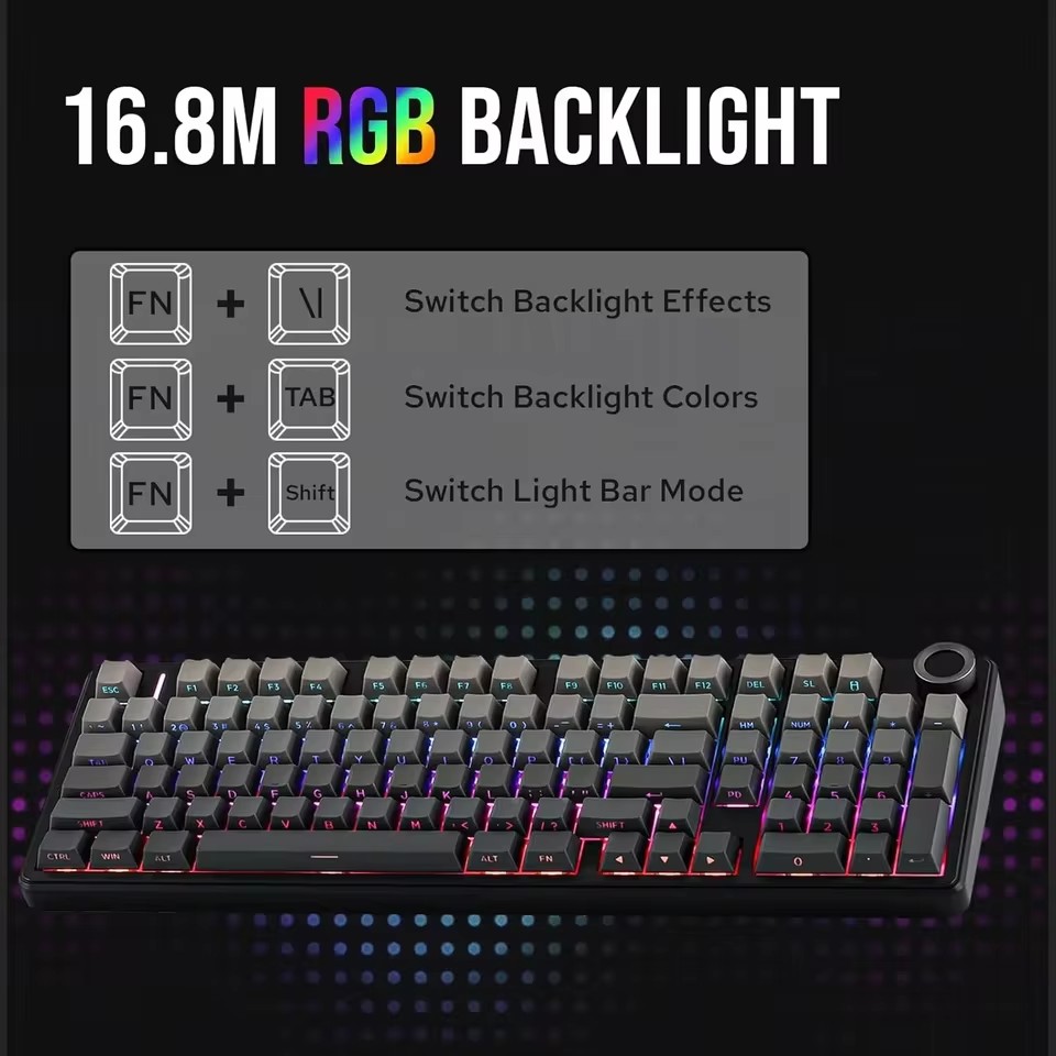Clavier mécanique de jeu AULA  - Gaming Keyboard Hot Swappable avis et prix