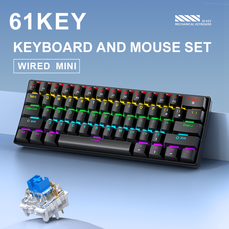 APAYADO K61 Mini clavier mécan - Gaming Keyboard And Mouse For Xbox avis et prix