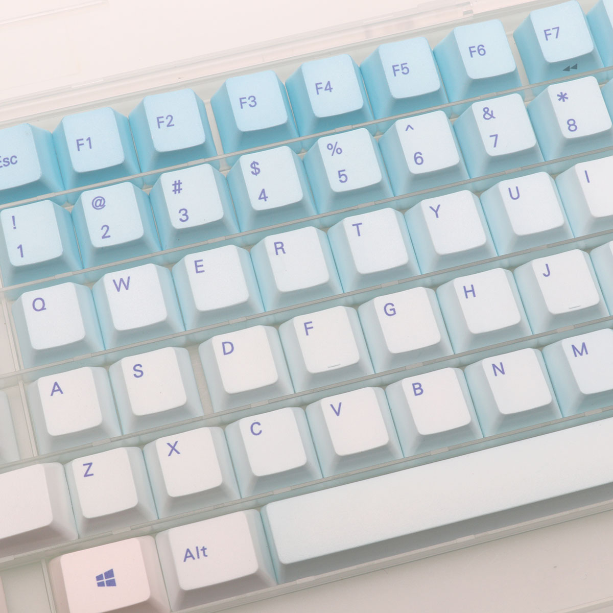 Capuchons de touches bleu givr - Keyboard Gaming Blue Switch avis et prix