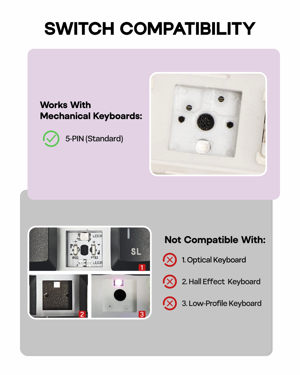 EPOMAKER – ensemble de commuta - Gaming Keyboard Hot Swappable avis et prix
