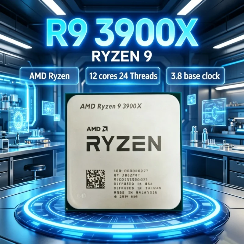 Processeur AMD Ryzen 9 3900X d - Amd Cpu Ryzen 9 avis et prix