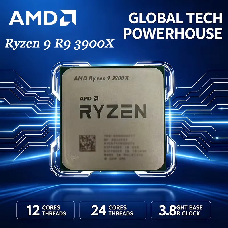 Processeur AMD Ryzen 9 3900X d - Amd Cpu Ryzen 9 avis et prix