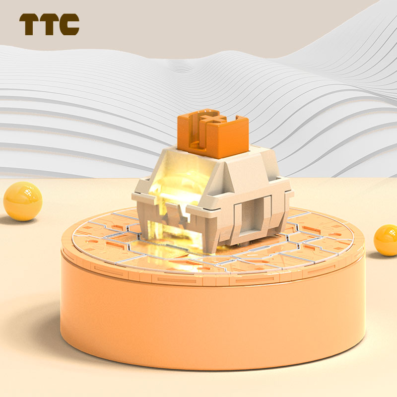 TTC – interrupteur linéaire Or - Gaming Keyboard Hot Swappable avis et prix
