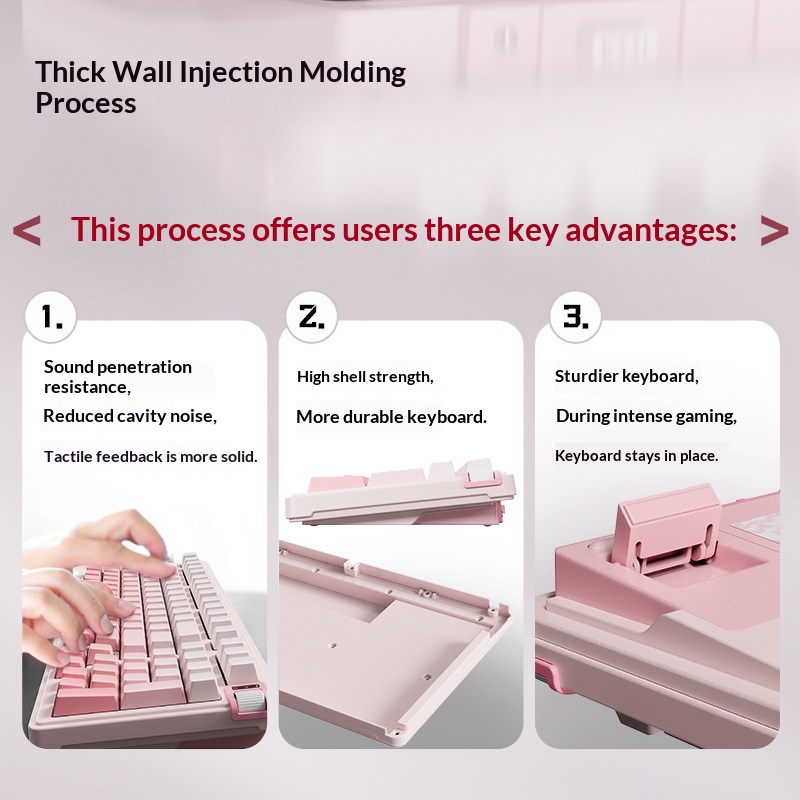 Clavier mécanique KZZI K98 V2, - Gaming Keyboard Hot Swappable avis et prix