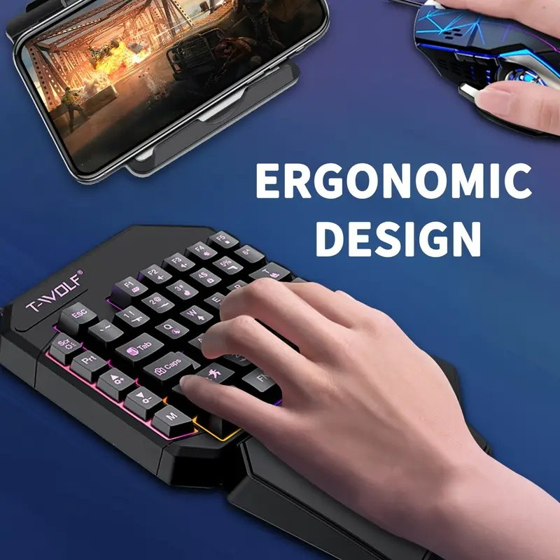 FocusOnPC TF900 Convertisseur  - Gaming Keyboard Mouse Combo avis et prix