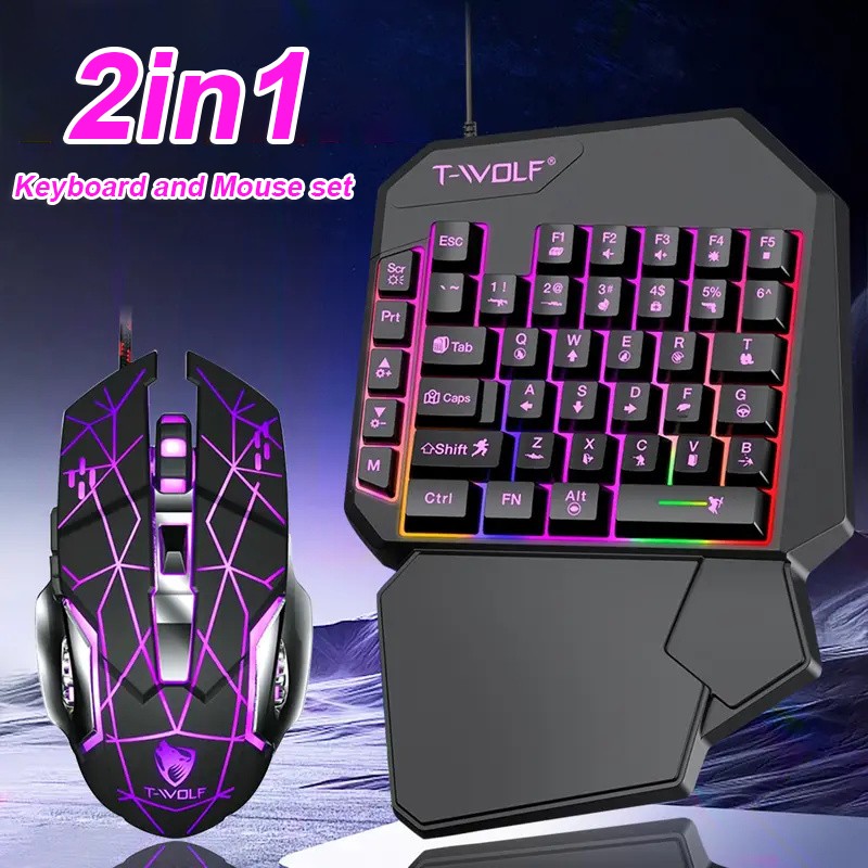 FocusOnPC TF900 Convertisseur  - Gaming Keyboard Mouse Combo avis et prix
