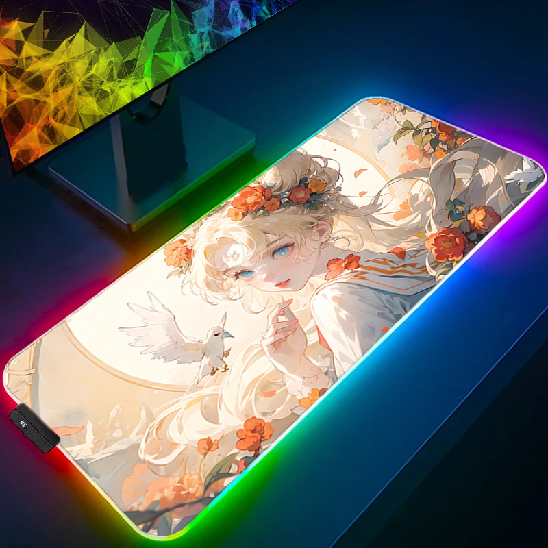 Grand tapis de souris RGB pour - Gaming Keyboard No Rgb avis et prix