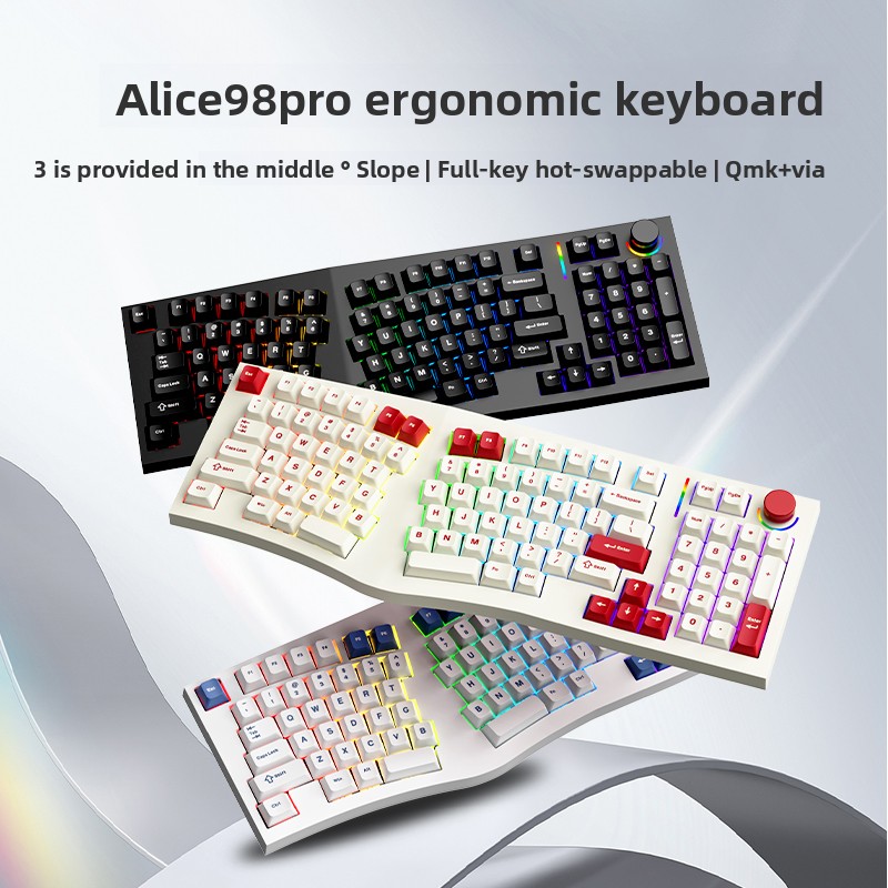 FEKER Alice98pro Clavier Mécan - Gaming Keyboard Hot Swappable avis et prix