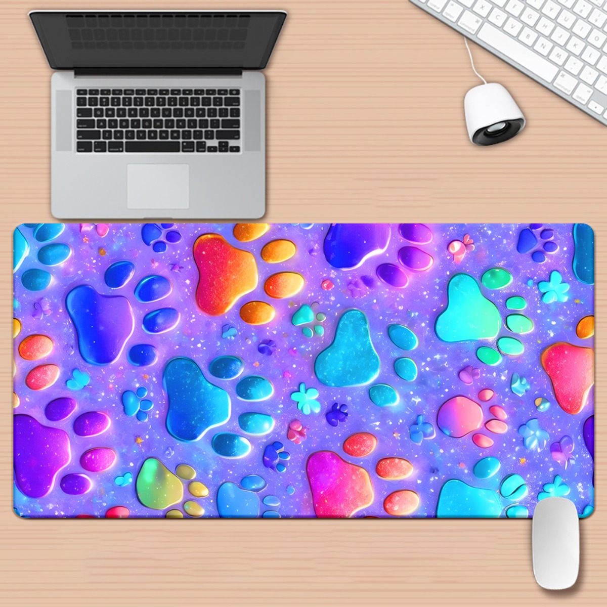 Tapis de bureau en fer forgé d - Gaming Keyboard Brand avis et prix