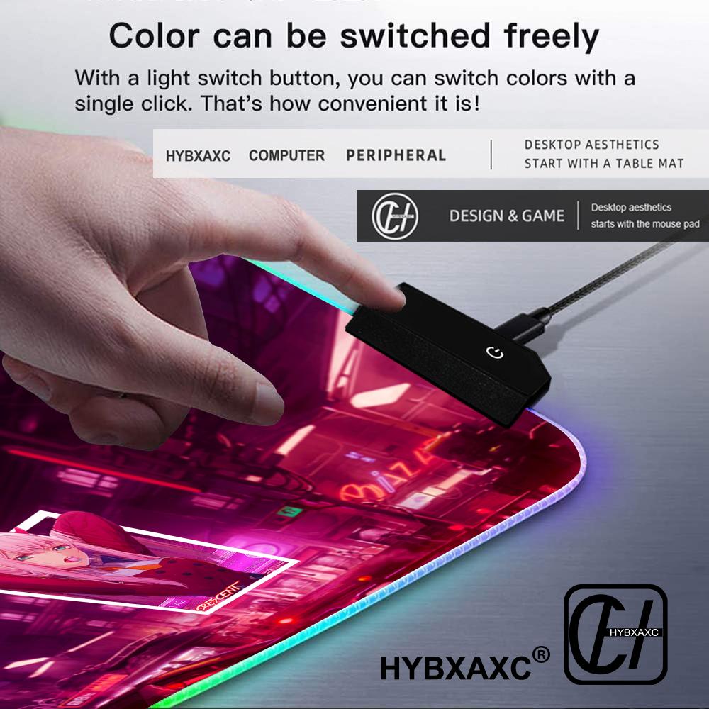 Tapis de souris LED RGB mignon - Gaming Keyboard No Rgb avis et prix