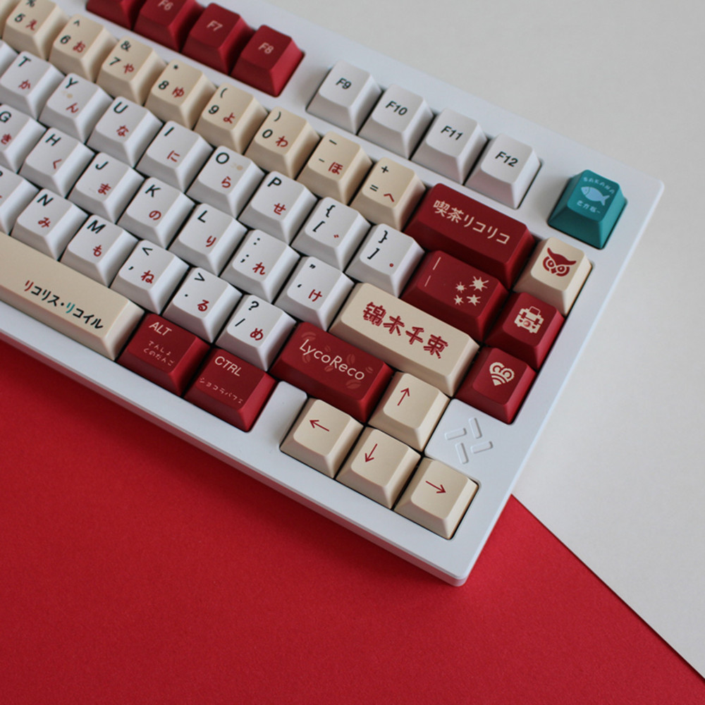 Lycoris Recoil Anime PBT Keyca - Gaming Keyboard Brand avis et prix